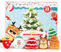 Advent Calendar 2025 - Mini Plush Advent Calendar with 25 Cute Emotional Plushies | Perfect Holiday Gifts for Kids & Collectors