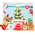 Advent Calendar 2025 Kids, Mini Plush Advent Calendar with 25 PCS Cute Emotional Plushies, Christmas Stocking Stuffers & Holiday Gifts for Kids, Teen Girls Boys & Collectors