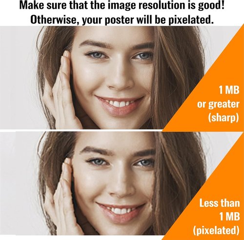 Custom Poster Print - Create Your Own Personalized 16x16 Photo Poster | High-Quality Printing Service