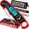 Alpha Grillers Digital Meat Thermometer - Instant Read Cooking & Grilling Tool | Perfect Gift for Chefs