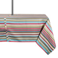 DII Summer Stripe Outdoor Collection Tabletop, Tablecloth, 60x84" w/Zipper (CAMZ34858)