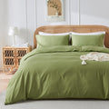 JELLYMONI Duvet Cover King Size - Gray 3pcs Soft Microfiber Breathable Bedding 1pc Comforter Cover 104×90in with Zipper Closure and 2pcs Pillowcases