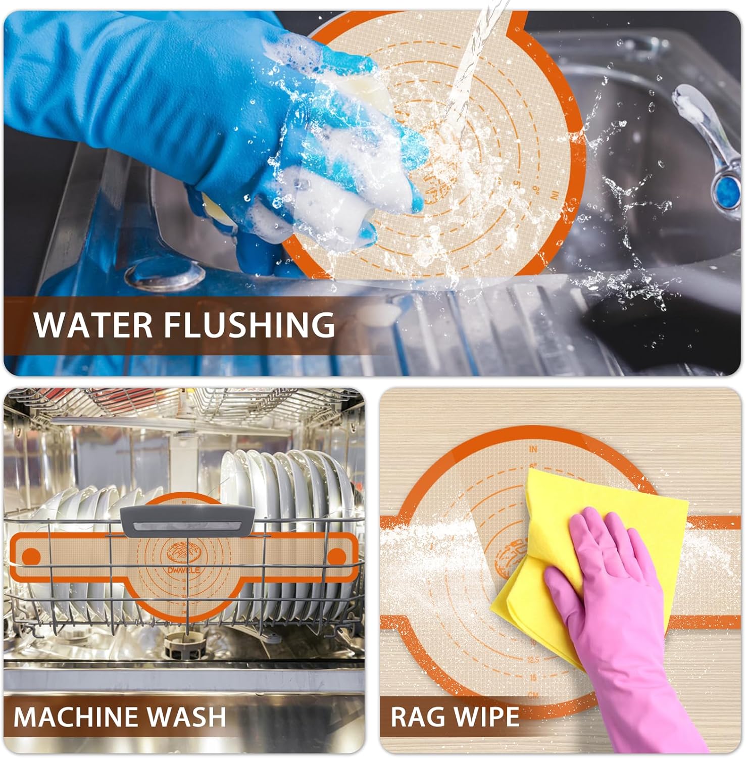 Skiennix Silicone Bread Sling - Non-Stick & Easy to Clean Baking Mat Set | 2 Reusable Sourdough Tools