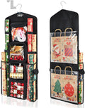 Skiennix Wrapping Paper Storage Organizer - Double-Sided Gift Wrap Holder with 360° Rotation | Ideal for Craft Supplies and Accessories