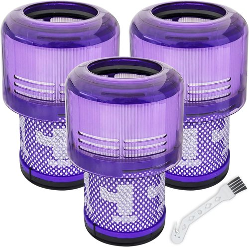 Dyson 3-Pack Replacement Filter Kit - Compatible with V11, V15, SV14, SV15, SV17 Vacuums