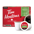 Tim Hortons Decaf Medium Roast Coffee - Single-Serve K-Cup Pods for Keurig Brewers | 24 Count