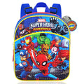 Spidey and Friends Mini Backpack for Boys - Bundle with 11" Spiderman School Bag for Toddlers Plus Button | Spidey and His Amazing Friends Small Backpack for Kids