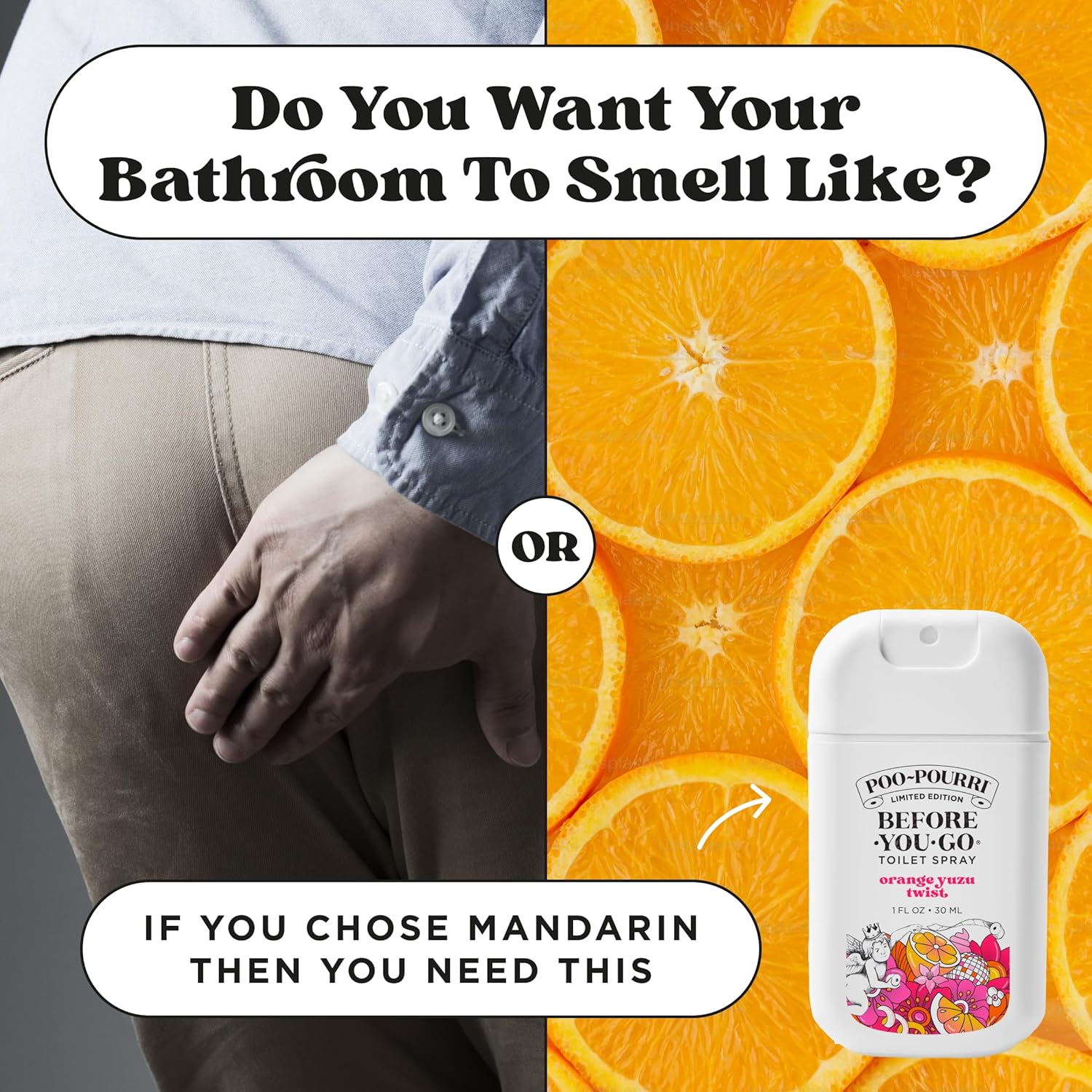 Poo-Pourri Tear & Share Bloom Bathroom Set | Travel Size Odor Eliminators - Plant-Based Pocket Sprayers