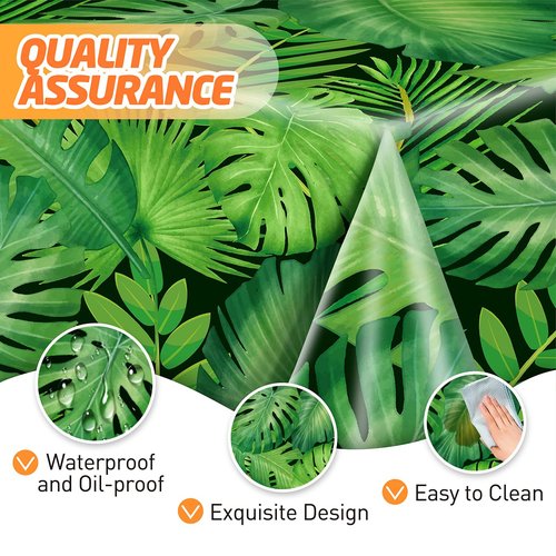 146Pcs Jungle Wild Animal Plates and Napkins Jungle Safari Party Supplies Includes Plates, Napkin, Fork, Cup, Straw, Tablecloth, Banner for Woodland Baby Shower Birthday Party Decorations, Serves 24