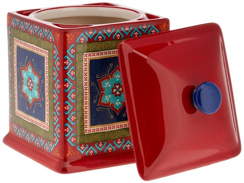 Certified International Monterrey 3 Piece Canister Set, Multicolor