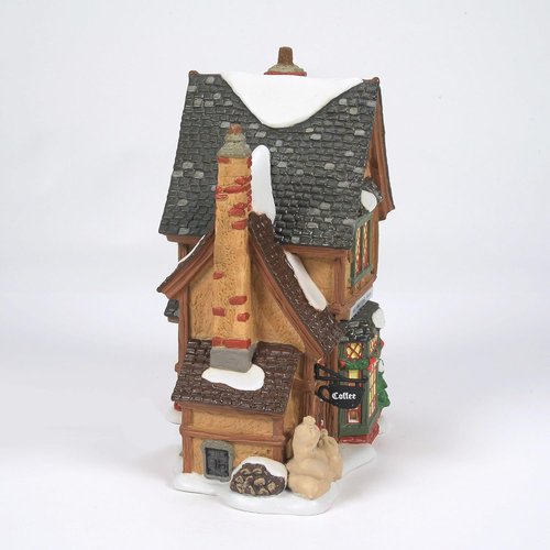Department 56 Dickens Village Garraway's Coffee House - Lit Building, 8 Inch, Multicolor Decor