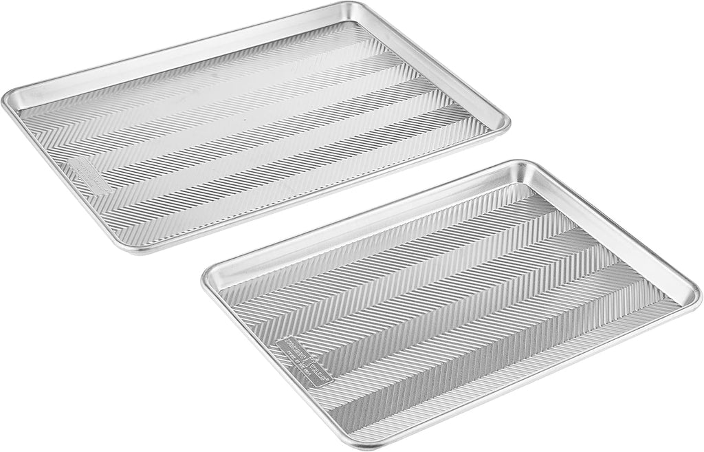 Nordic Ware Big Sheet & Half Sheet Set - Versatile Baking Trays for Perfectly Even Cooking