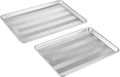 Nordic Ware Big Sheet & Half Sheet Set - Versatile Baking Trays for Perfectly Even Cooking