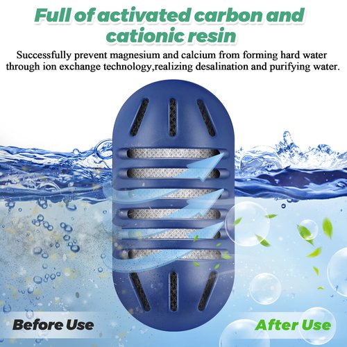 Techecook 20Pack Demineralization Cartridge Fit for HoMedics Ultrasonic Humidifier Demineralization Cartridge Filter UHE-HDC4, Eliminate White Mist|Prevent Hard Water Build-Up|Filter Mineral Deposits