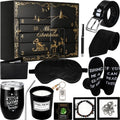 Patelai 12 Days Men's Advent Calendar 2026 Black with Gold Grooming Essentials Advent Calendar Gifts for Men Adult Father Boyfriend Grandpa Husband Office Birthday Home Christmas Holiday