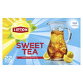 Lipton Southern Sweet Black Tea Bags Gallon Size 22-Count Zero Calories Rainforest Alliance Certified Iced Tea for Hot Brew Cold Drink Family Size Bulk Tea Beverage