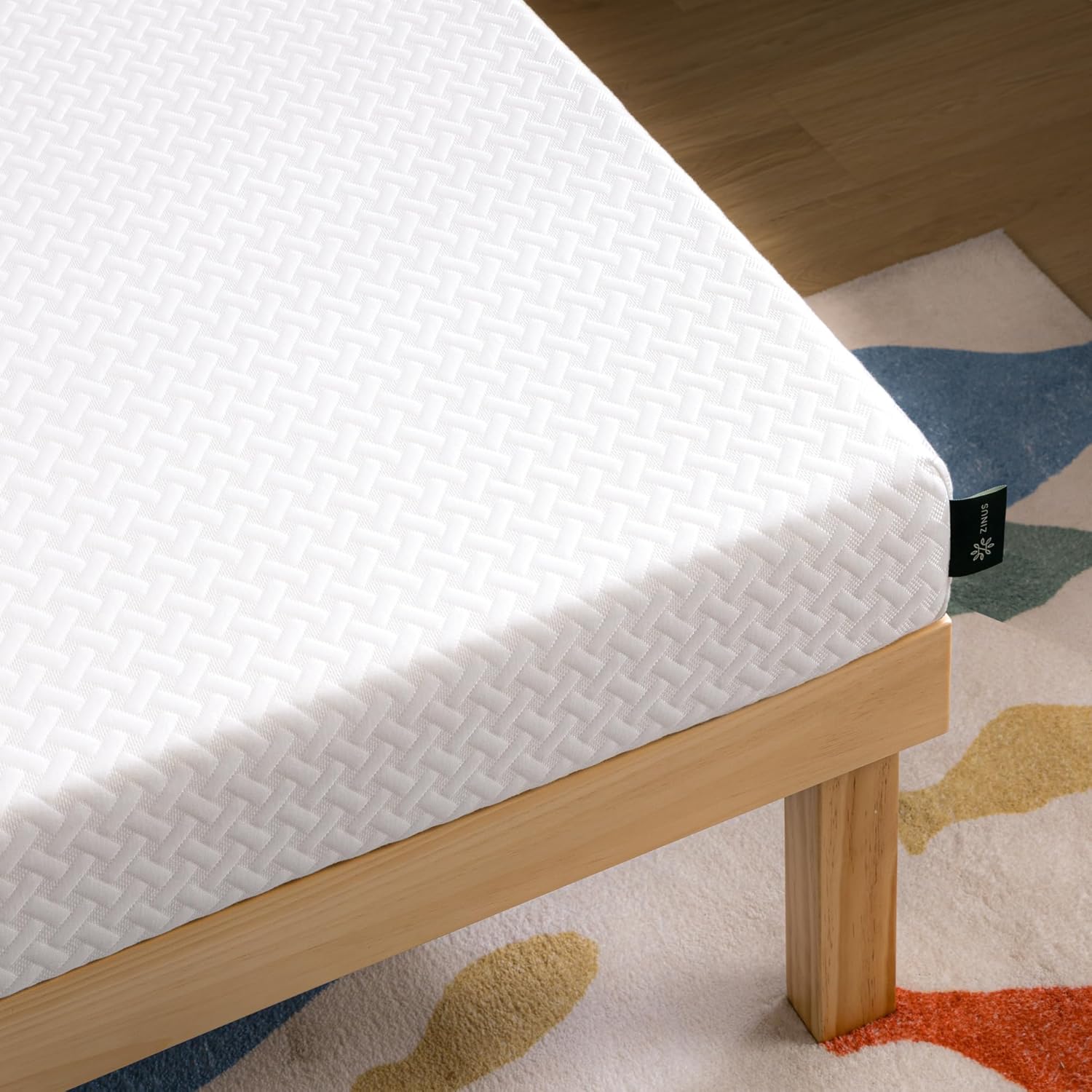 Zinus 5 Inch Twin Memory Foam Mattress - Cooling Essential Design, Fiberglass Free, Medium Feel