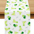 Margarita Party Decoration Table Runner Margs and Matrimony Bachelorette Decor for Mexican Taco Bar Cocktail Bridal Shower Dining Room Home Kitchen Island Decor (13" x 72")