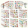 Toy Inspired Stickers, Scrapbooking, 32 Different Sheets, Teacher Reward Stickers Prizes, Toy Inspired Themed Birthday Party Favors Supplies,Recommended Age 18 (Style A)