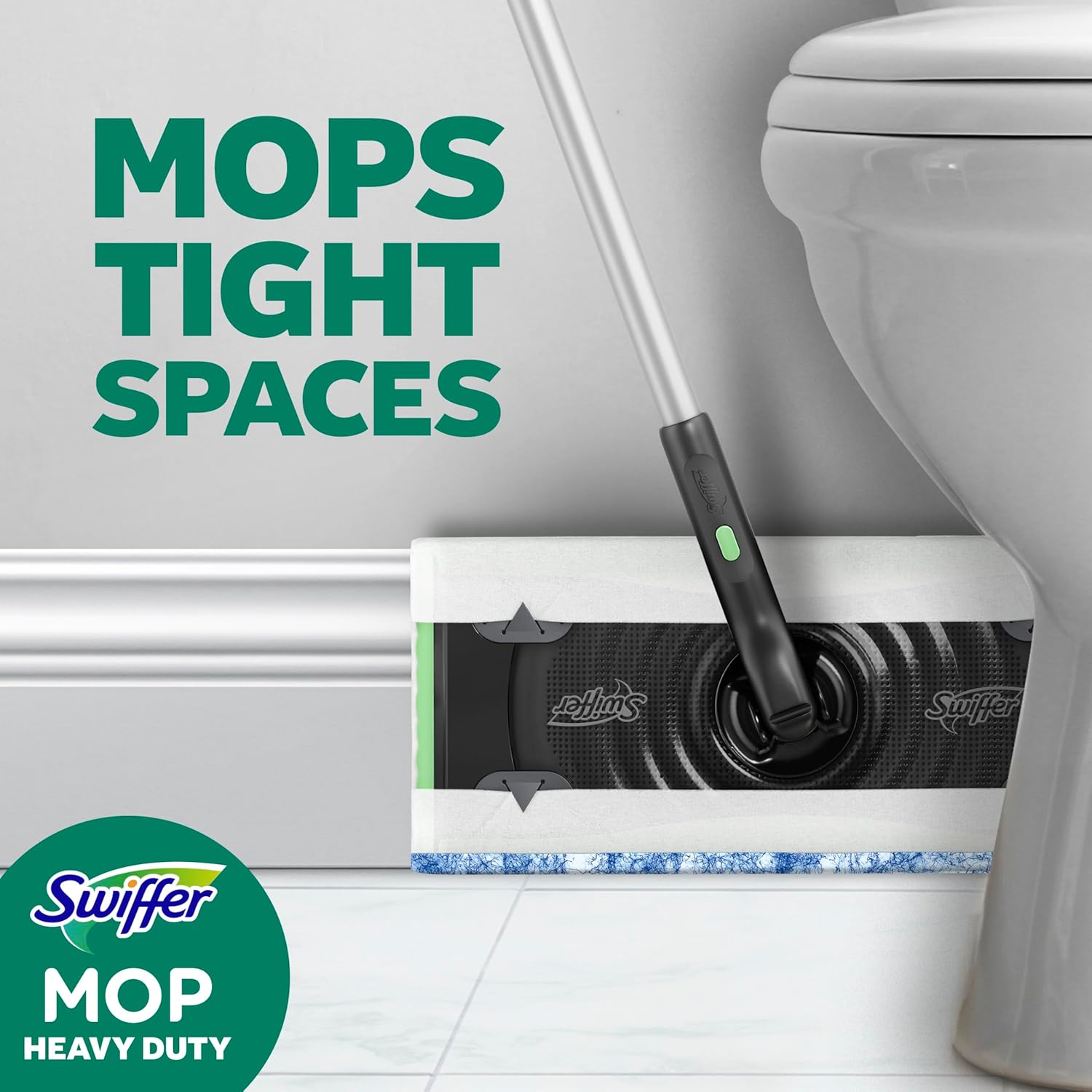 Swiffer Heavy Duty Mop Refills - Multi-Surface Cleaning Cloths with Outdoor Fresh Scent | 20 Count