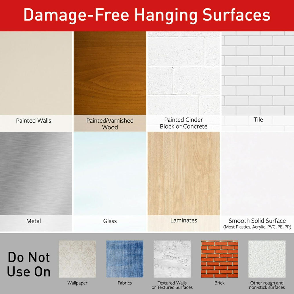 Command Medium Designer Hooks - Damage-Free Wall Hook with Adhesive Strips | Holds Up to 3 lb, 9 Hooks & 12 Strips