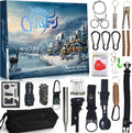 Skiennix Survival Kit Advent Calendar for Men 2025 - Christmas Countdown with Outdoor Gear & Explorer Tools
