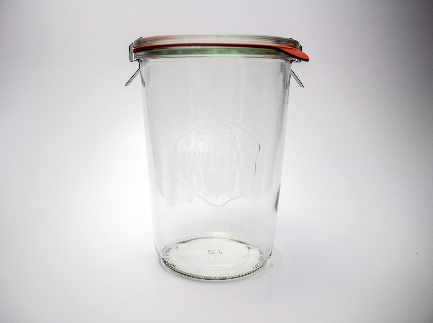 Weck 743 Mold Jar - Premium Glass Storage Container for Preserving Food | 1.5L Capacity