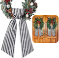 VitalCozy Wreath Sash - Chinoiserie Easter Spring Decor | 4.5" W x 56" L for Indoor/Outdoor Use