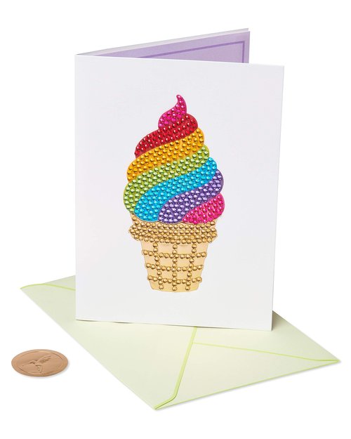 Papyrus Birthday Card - Designed by Judith Leiber (Every Color of Happiness)