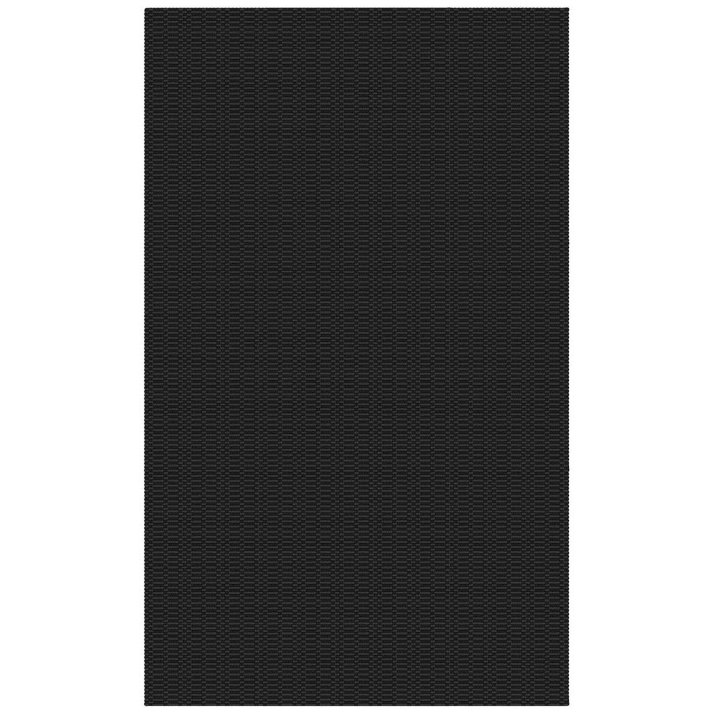 KOZYFLY Washable Area Rug 4x6 Ft Rubber Backed Rugs for Entryway Bedroom Throw Rugs Boho Entry Rug, Cotton Braided Floor Carpet for Dining Room Living Room, Black/Grey