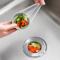 Skiennix Kitchen Sink Strainer Mesh Bags - 200 Pack Anti-Clogging Disposable Sink Filters | 4.0 x 4.0 Inch