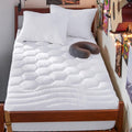 Bedsure Twin XL Mattress Pad - Soft Quilted Topper for College Dorms | Washable, Extra Long 39x80 Inches