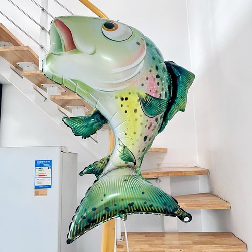 6Pcs Fish Balloons/O fishally One First Birthday/Realistic Carp Tuna Salmon Balloons/Gone Fishing Baby Shower Decorations/Let’s Go Fishing/Little Fisherman Fish Fest/Fishing Tournament Enthusiast Gift