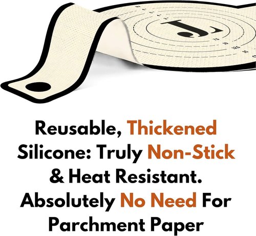 Easy-Lift | Dutch Oven Silicone Bread Sling & Scoop Combo - Premium Sourdough Baking Mat Set (2pcs)