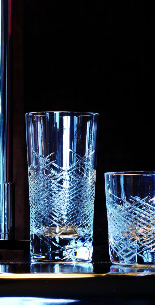 Zwiesel 1872 Charles Schumann Hommage Collection Comete Handmade Glass Small Long Drink Cocktail Glass, 11.8-Ounce, Set of 2