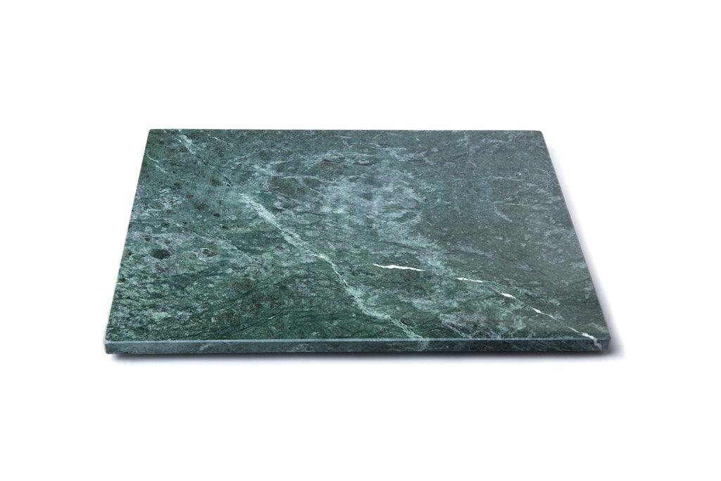 Fox Run Marble Pastry Board, Green, 12" x 16" x 0.5"