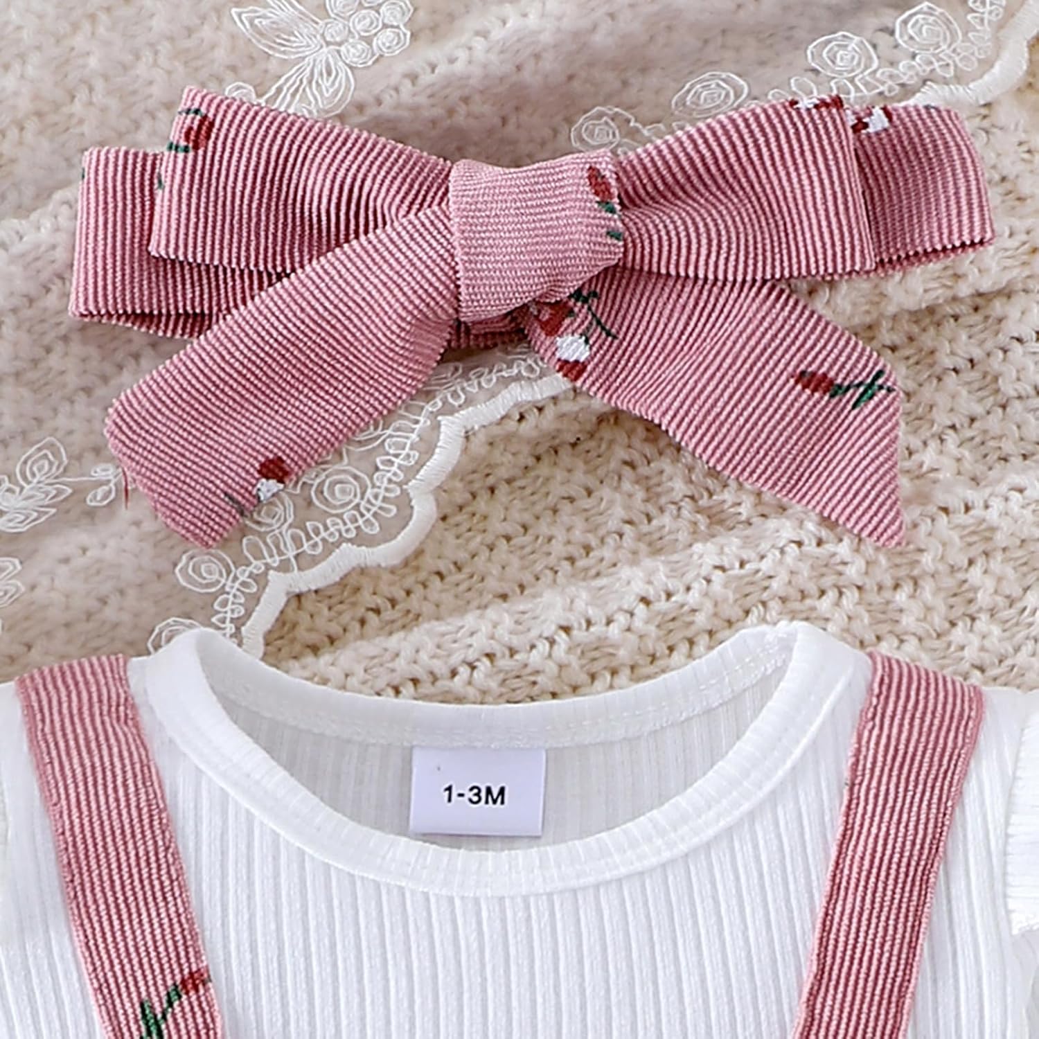 YINGISFITM Newborn Baby Girl Long Sleeve Romper - Cozy One-Piece Jumpsuit for Fall/Winter | 0-18 Months