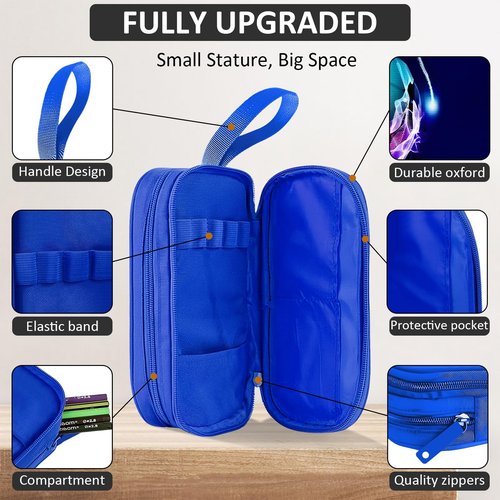 TILYTADLY School Backpack for Boys - 4pcs Soccer Boys Backpack with Lunch Box and Pencil Case for Kids Children Teens Elementary Middle School - Students Bag for Ages 6-18,17″Bookbag Travel Back Pack