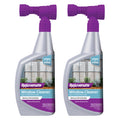 Rejuvenate Window Cleaner, 32 Ounces, Non-Toxic Outdoor Window Cleaner With Hose-End Adapter Quickly Removes Dirt For A Spot- And Streak-Free Shine, 2 Pack