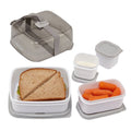 Rubbermaid Fasten + Go Sandwich Kit, Smoke Gray, 3-Piece Set