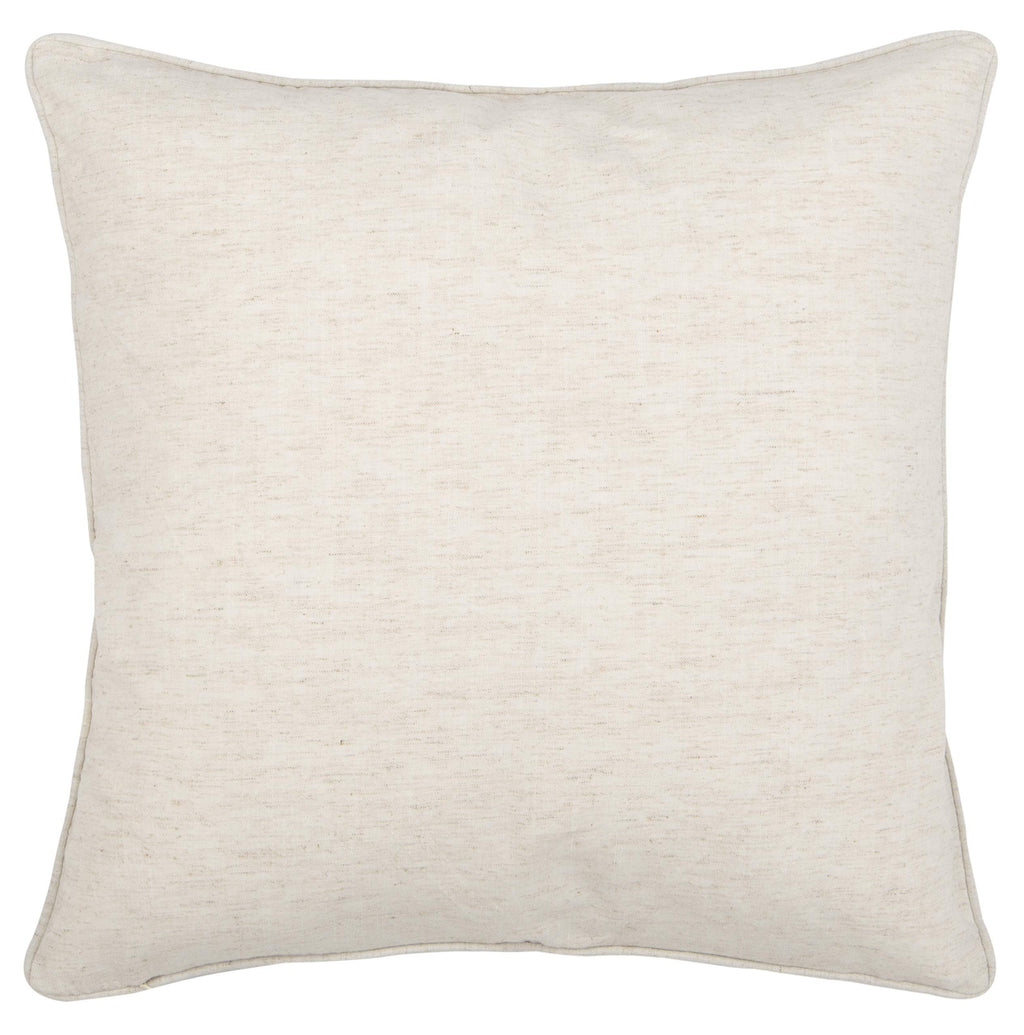 Safavieh Home Renti Natural and Black Greek Key 20-inch Decorative Pillow