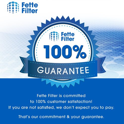 Fette Filter - 6 Pack Replacement Washable Foam Filters compatible with Shark WD100, WD101, WD101C, WD200, WD200C, WD201, WD201C HydroVac Pro XL 3-in-1 Vacuum - Pack of 6