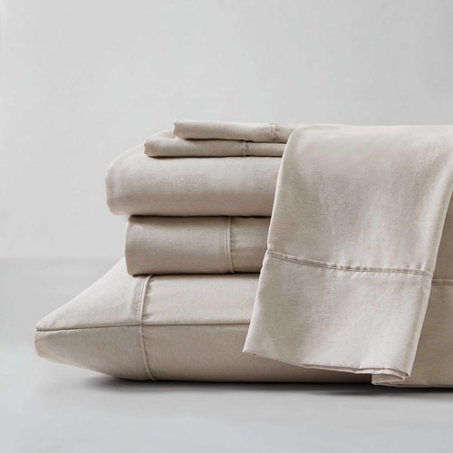 Kenneth Cole - Queen Sheets, Super Soft Bedding Set, Wrinkle-Resistant Home Decor (Cationic Beige, Queen)