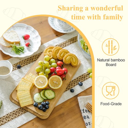 HOME PALETTE Extra Large Bread Box for Kitchen Countertop Corner Breadbox for Homemade Bread Metal White Vertical Stripe Pattern Embossed Storage Container Bin with Bamboo Lid Fits 2 Loaves of Bread