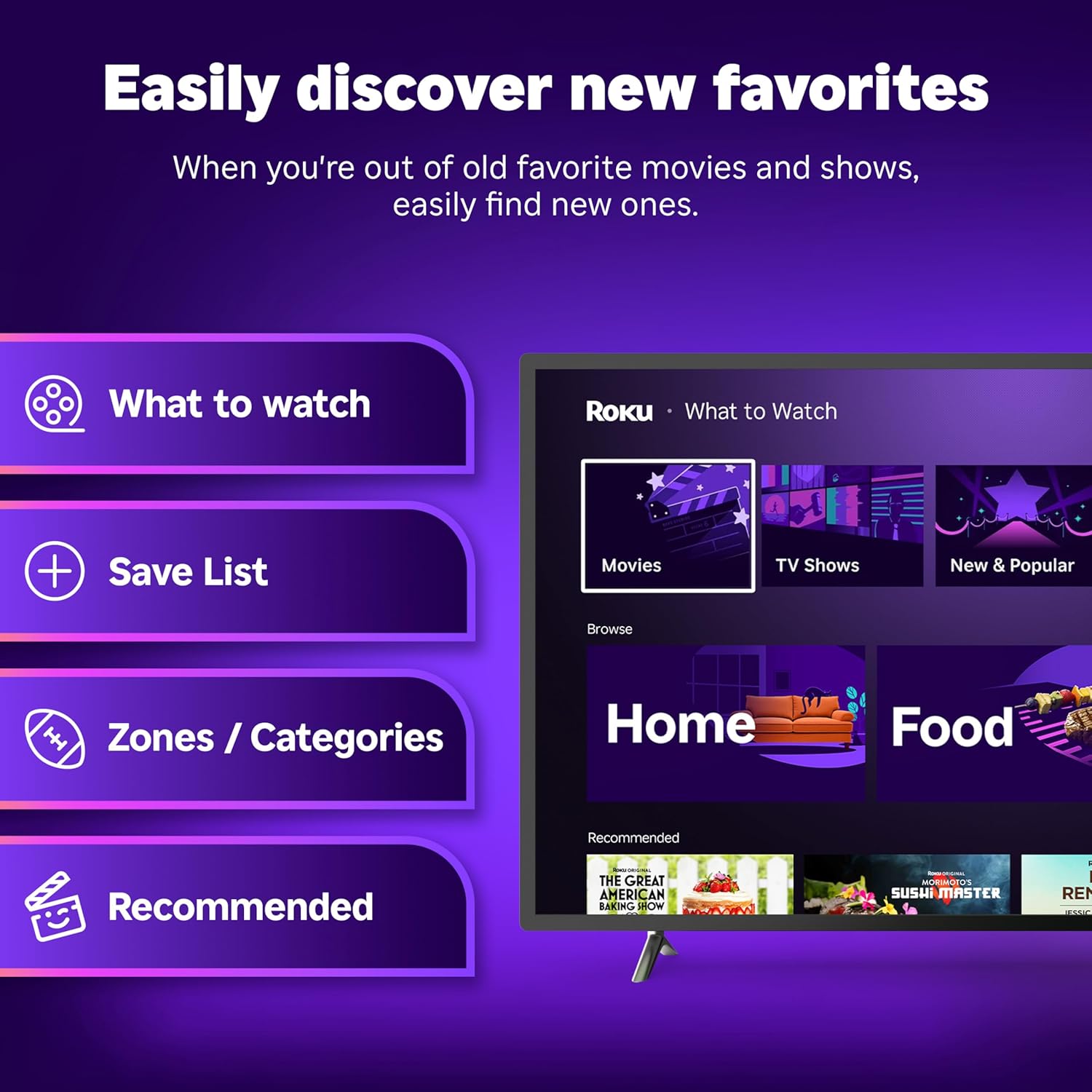 Roku Streaming Stick 4K - HDR & Dolby Vision Streaming Device with Voice Remote & Long-Range Wi-Fi