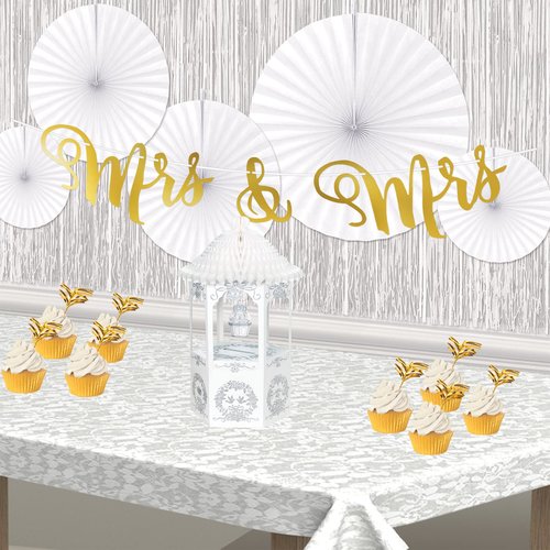 Beistle Masterpiece Plastic Lace Table Roll (white) Party Accessory (1 count) (1/Pkg) ("40""x100'") (50956)