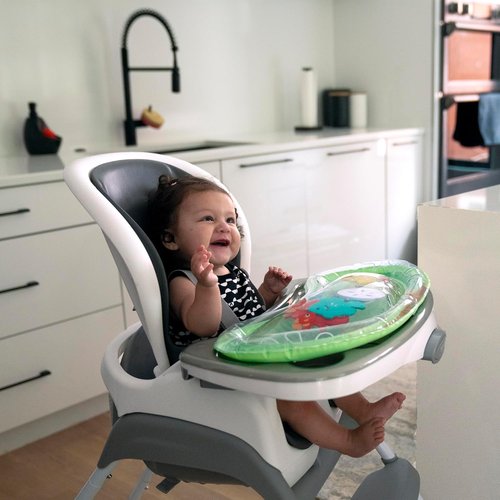 Baby Einstein Sea Floor Explorers Water Mat - 2-in-1 Portable Tummy Time Play Gym for Newborns