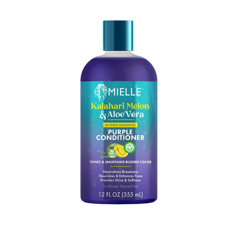 Kalahari Melon and Aloe Vera Purple Conditioner for Blonde Hair - 12 oz
