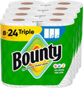 Bounty Select-A-Size Paper Towels - White, 8 Triple Rolls | Equivalent to 24 Regular Rolls