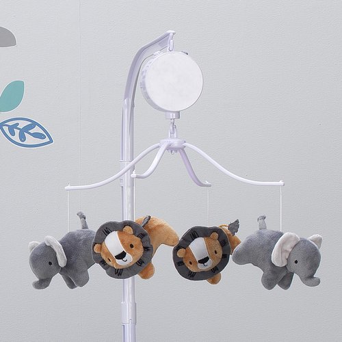 Bedtime Originals Jungle Fun Musical Baby Crib Mobile